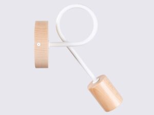 miniaturka Kinkiet IGNIS drewniany klasyczny