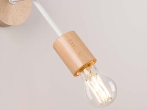 miniaturka Kinkiet IGNIS drewniany klasyczny