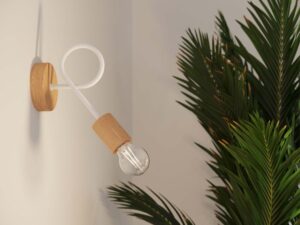 miniaturka Żyrandol IGNIS 3 biały elegancki do salonu