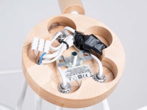 miniaturka Żyrandol IGNIS 5 biały klasyczny LED