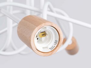 miniaturka Żyrandol IGNIS 5 biały klasyczny LED