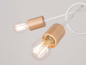 miniaturka Żyrandol IGNIS 5 biały klasyczny LED