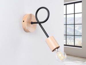 miniaturka Kinkiet IGNIS czarny nowoczesny