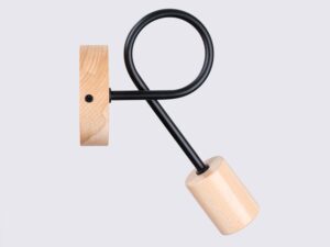 miniaturka Kinkiet IGNIS czarny nowoczesny