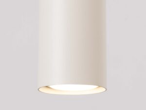 miniaturka Lampa wisząca NOVEL 1 beżowa tkaninowa