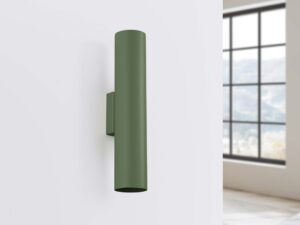 miniaturka Kinkiet NOVEL 2 zielony oliwkowy loftowy