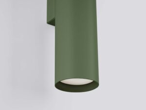 miniaturka Kinkiet NOVEL 2 zielony oliwkowy loftowy