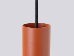 miniaturka Lampa wisząca NOVEL 2 ochra czerwona designerska