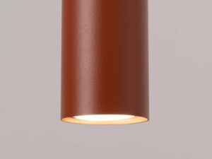 miniaturka Lampa wisząca NOVEL 3P ochra czerwona elegancka