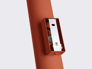 miniaturka Kinkiet NOVEL 2 ochra czerwona nowoczesny