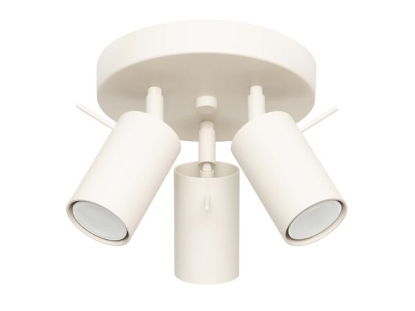 Plafon RINTO 3P beżowy elegancki