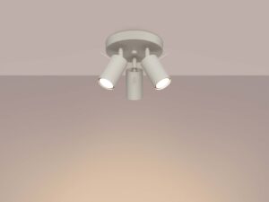 miniaturka Plafon RINTO 3P beżowy elegancki