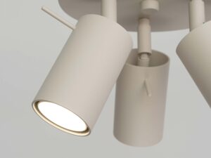 miniaturka Plafon RINTO 3P beżowy elegancki