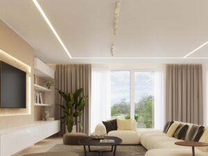 miniaturka Plafon RINTO 4L beżowy klasyczny