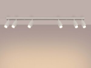 miniaturka Plafon RINTO 6L beżowy do salonu