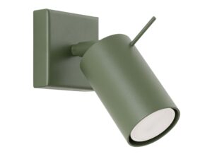 Kinkiet RINTO zielony oliwkowy nowoczesny