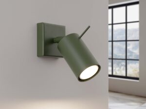 miniaturka Kinkiet RINTO zielony oliwkowy nowoczesny