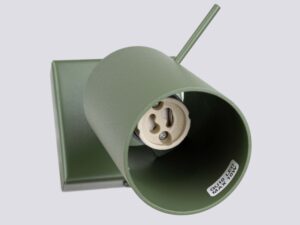 miniaturka Kinkiet RINTO zielony oliwkowy nowoczesny