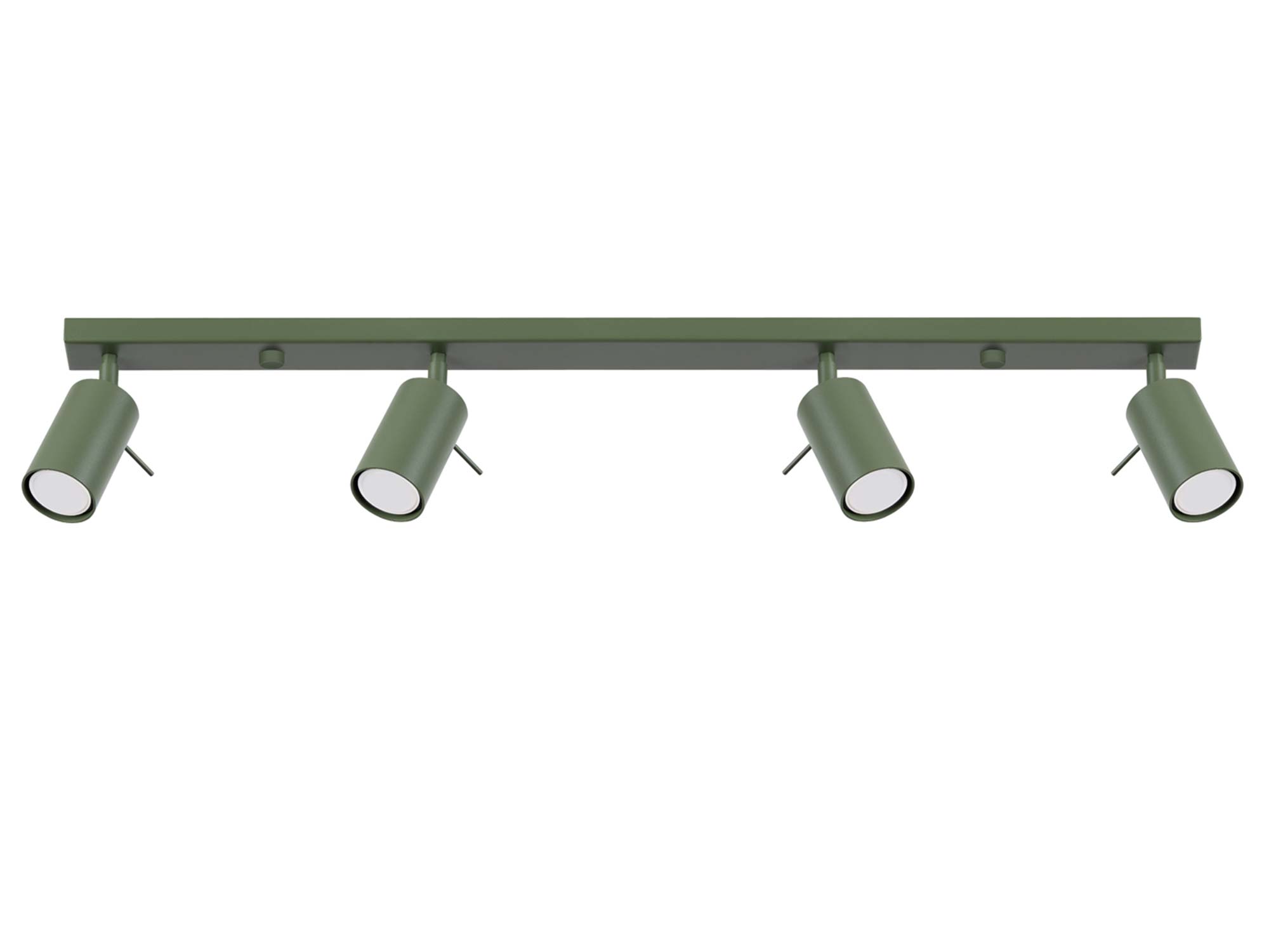 Plafon RINTO 4L zielony oliwkowy nowoczesny