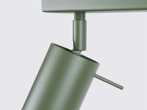 miniaturka Plafon RINTO 4L zielony oliwkowy nowoczesny