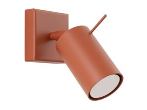 Kinkiet RINTO ochra czerwona designerski