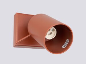 miniaturka Kinkiet RINTO ochra czerwona designerski