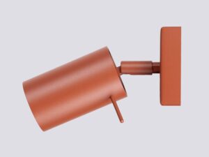 miniaturka Kinkiet RINTO ochra czerwona designerski