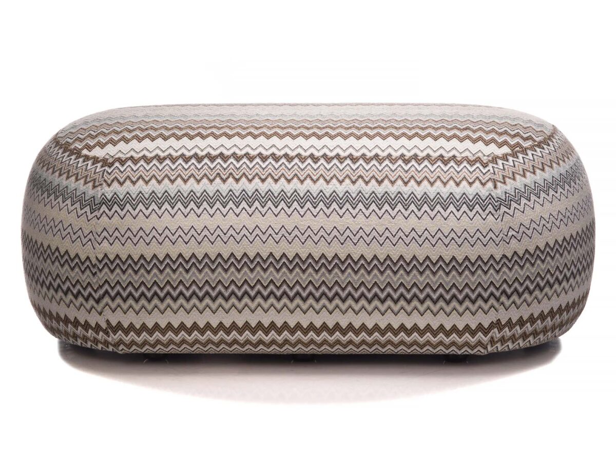 Puf tapicerowany elegancki prosty design Febe