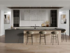 miniaturka Lampa wisząca VARIO 3P beżowa designerska