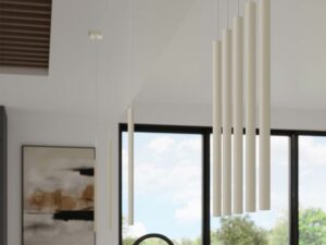 miniaturka Lampa wisząca VARIO 3P beżowa designerska