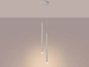 miniaturka Lampa wisząca VARIO 2 beżowa klasyczna