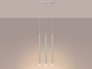 miniaturka Lampa wisząca VARIO 3 beżowa nowoczesna