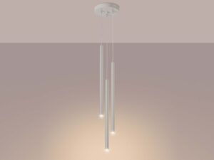 miniaturka Lampa wisząca VARIO 3P beżowa designerska