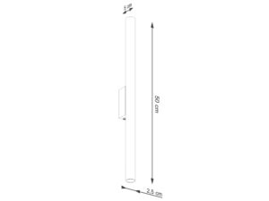 miniaturka Kinkiet VARIO 2 zielony oliwkowy loftowy