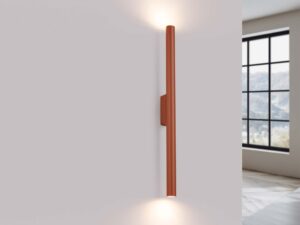 miniaturka Kinkiet VARIO 2 ochra czerwona nowoczesny