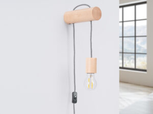 miniaturka Kinkiet NIMBO E27 z włącznikiem nowoczesny