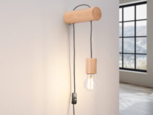 miniaturka Kinkiet NIMBO E27 z włącznikiem nowoczesny