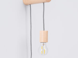 miniaturka Kinkiet NIMBO E27 z włącznikiem nowoczesny