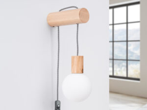 miniaturka Kinkiet NIMBO G9 z włącznikiem designerski