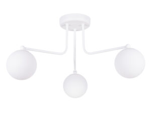 Żyrandol ASTROL 3 biały elegancki