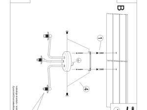 miniaturka Żyrandol ASTROL 3 biały elegancki