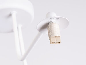 miniaturka Żyrandol ASTROL 3 biały elegancki