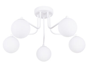 Żyrandol ASTROL 5 biały klasyczny