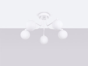 miniaturka Żyrandol ASTROL 5 biały klasyczny