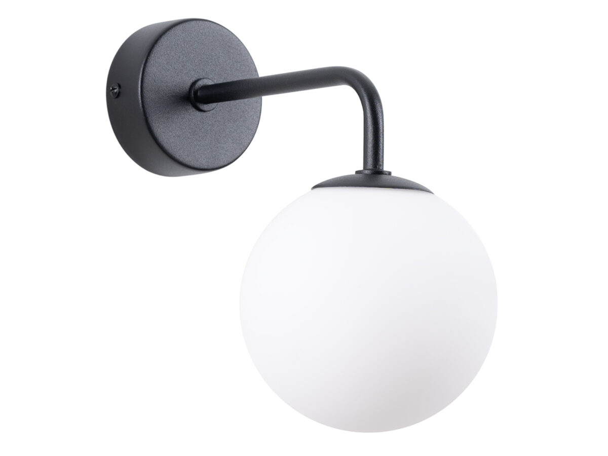 Kinkiet ASTROL 1 czarny loftowy