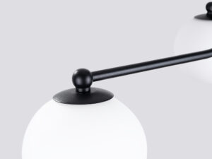 miniaturka Żyrandol ASTROL 3 czarny designerski