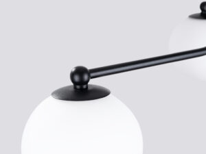 miniaturka Żyrandol ASTROL 5 czarny nowoczesny