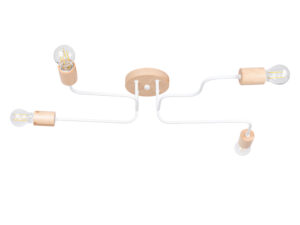 Żyrandol TIMBRA 4 biały elegancki LED