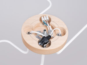 miniaturka Żyrandol TIMBRA 4 biały elegancki LED