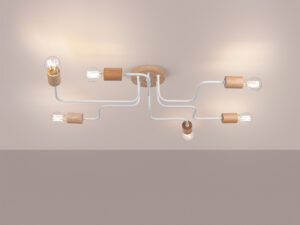 miniaturka Żyrandol TIMBRA 6 biały klasyczny